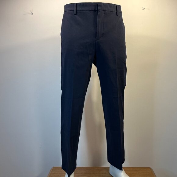 M101 Dockers Men's Navy Straight Fit City Tech Trousers - Size 38 x 30 - NWT$72 - Picture 2 of 5